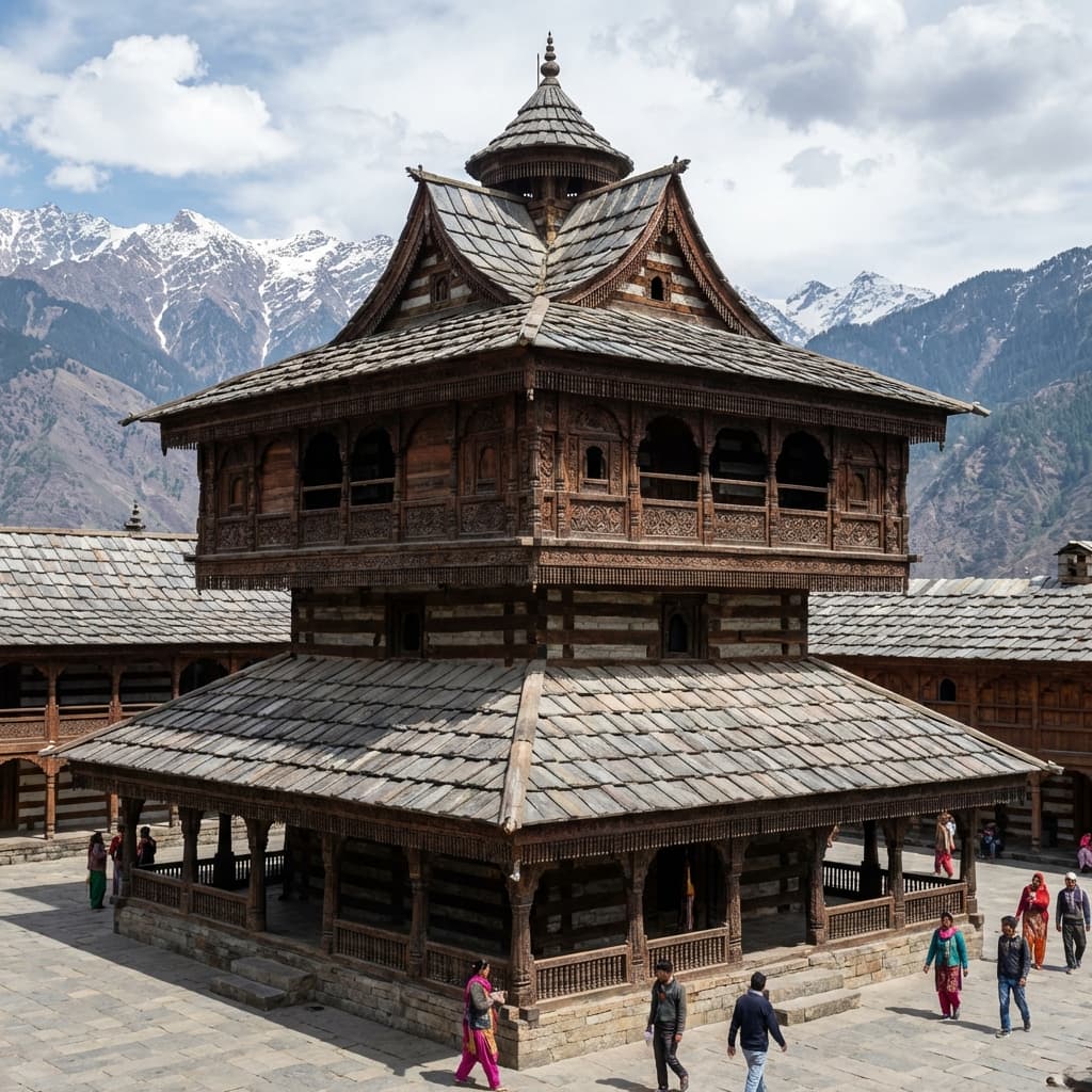 The sacred Shivling at sunset
